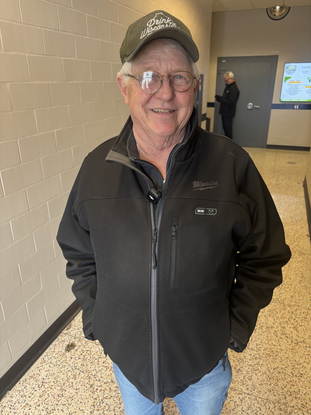 Ken Brandt lives in Town of Addison on Highway K