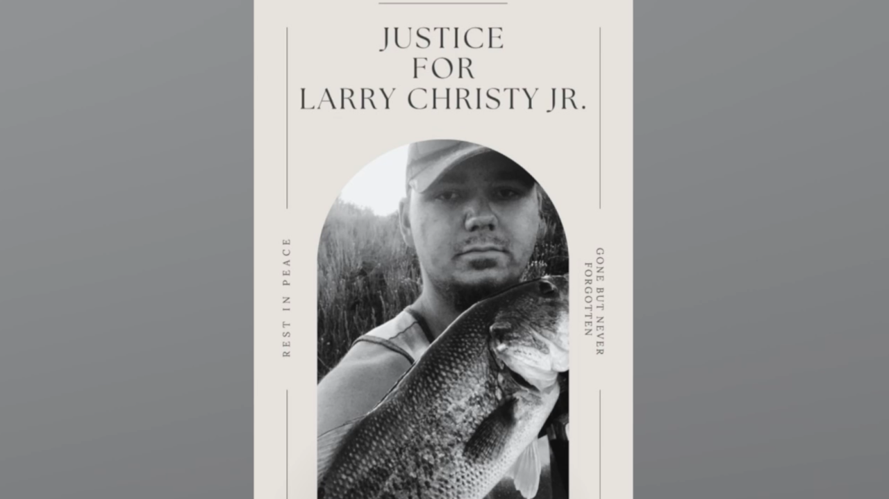 Larry Christy Jr. was shot and killed back in September 2022