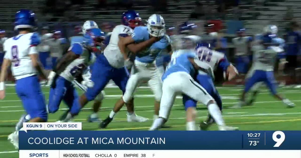 Mica Mountain H.S. wins its first ever varsity football game