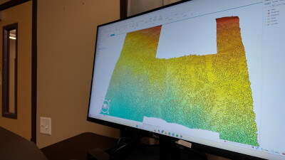 NNU's LiDAR scanned forest