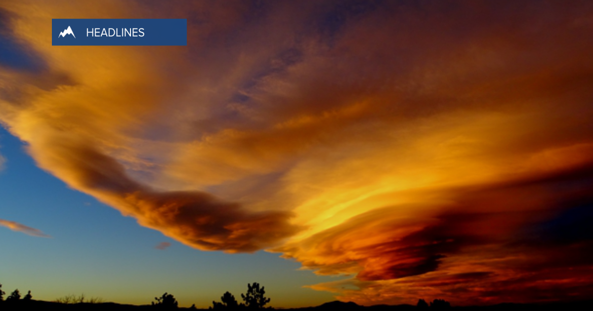 Chinook Arch Alert - Nice Sunrises & Sunsets - Vimarsana News