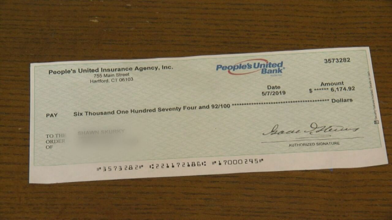 This is an example of a fake check that was sent to a woman in Wisconsin. Consumer protection experts identified issues with it.