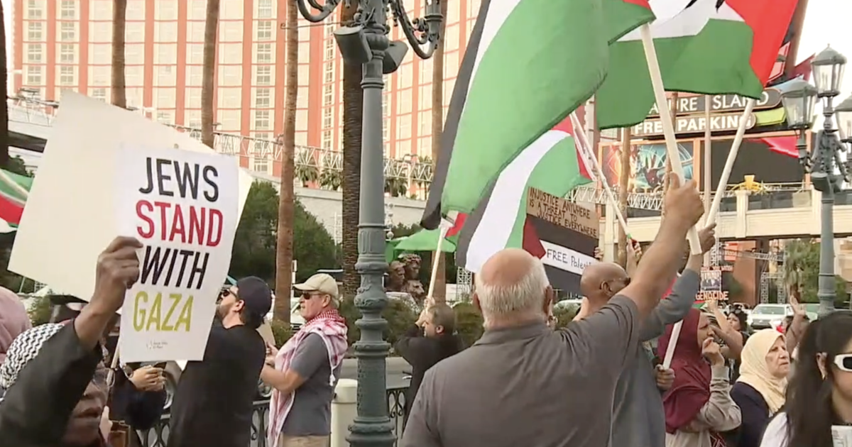 Protestors gather on Las Vegas Strip to demand ceasefire in Gaza - Vimarsana News