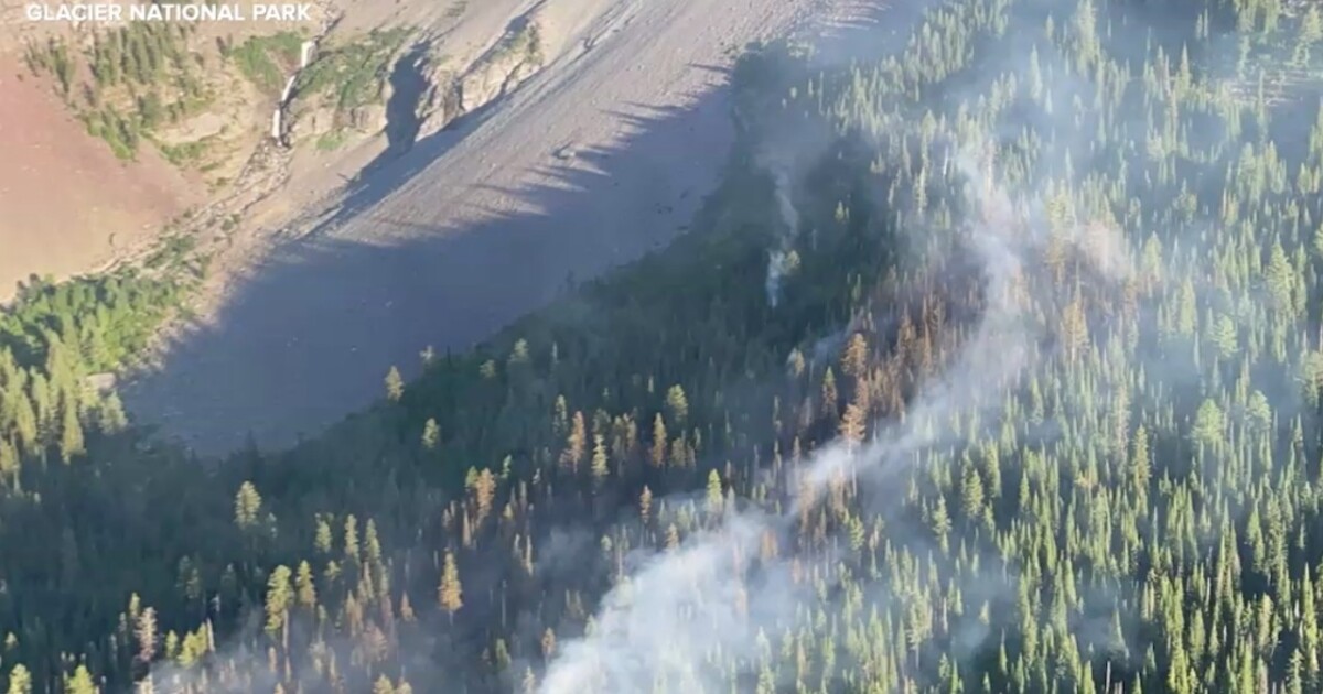 Quartz Fire grows to 500 acres in Glacier National Park