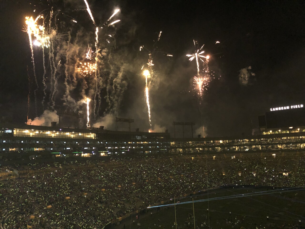 Packers training camp kicks off with football, festivals and fireworks