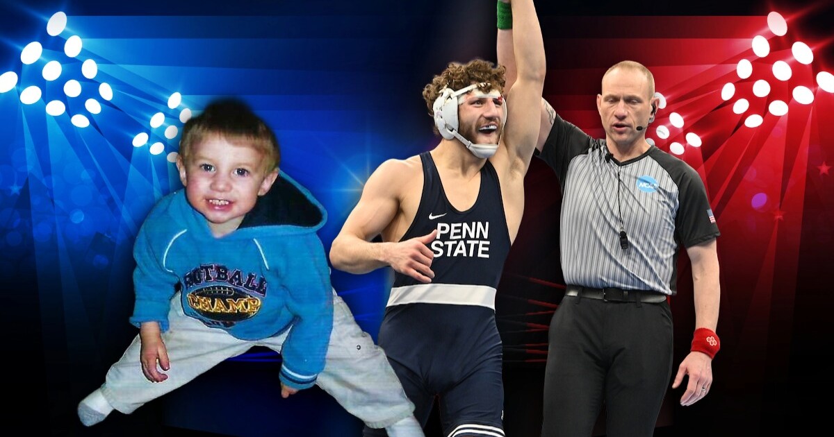 Penn State wrestler Mitchell Mesenbrink balances national championships and Hodge Trophy with music passion