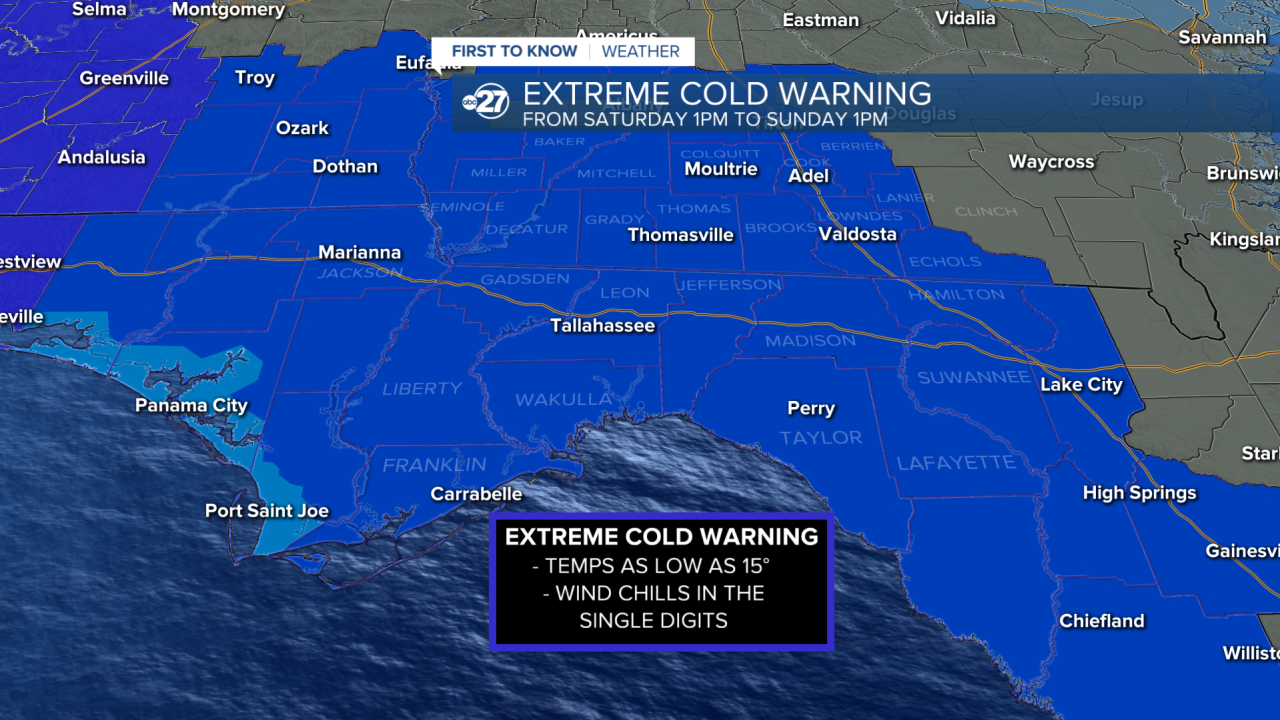 Extreme Cold Warning