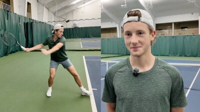 Notre Dame tennis star Alex Thomas aims for state title in final high school season