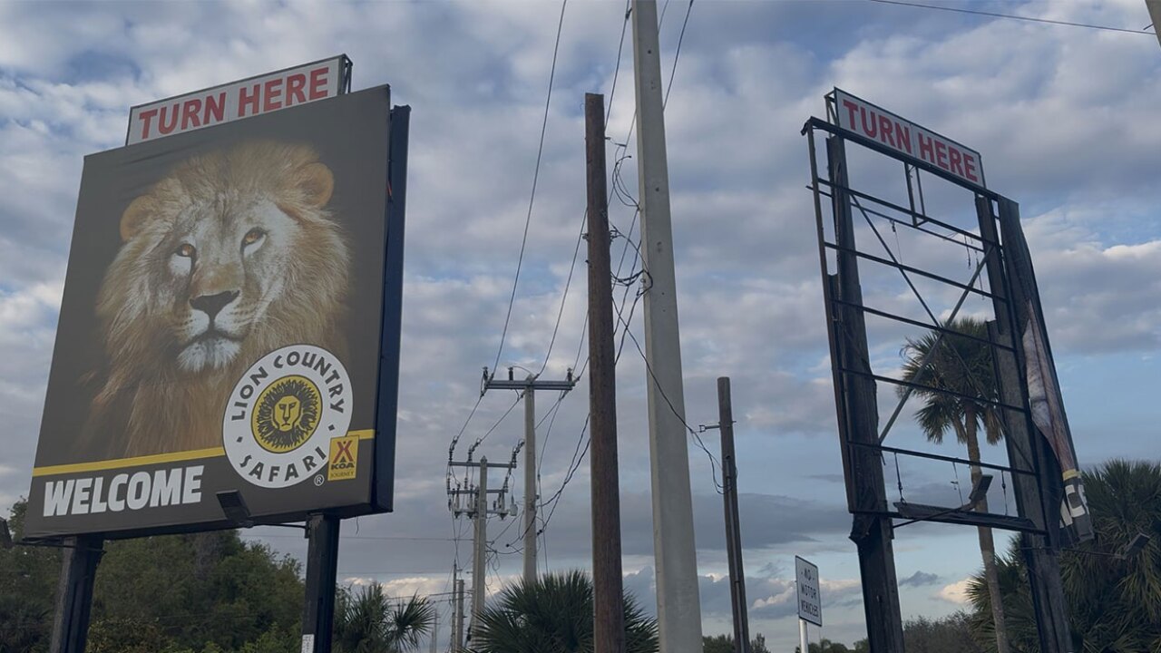 Lion Country Safari sign 