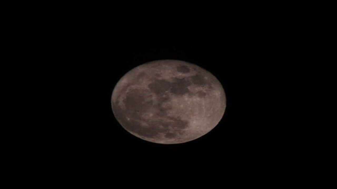 PHOTOS: Christmas full moon