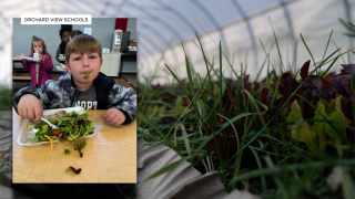 Grant for Orchard View Schools supports teaching students about farm-to-table food
