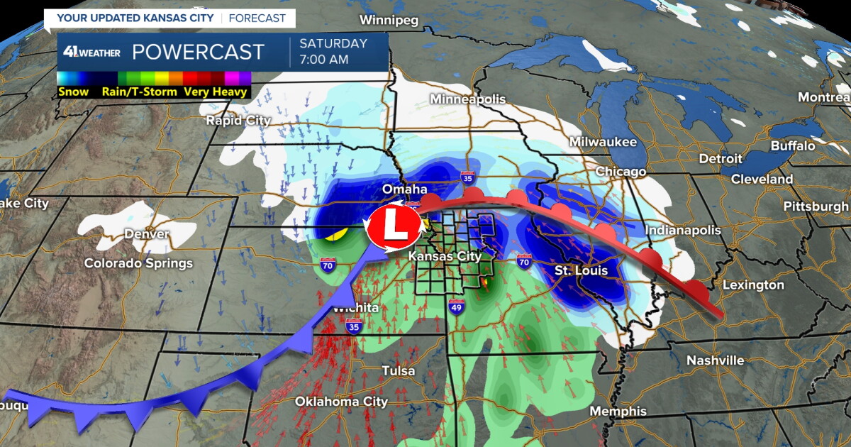 KSHB 41 Weather Blog | Winter Storm Tonight into the Weekend