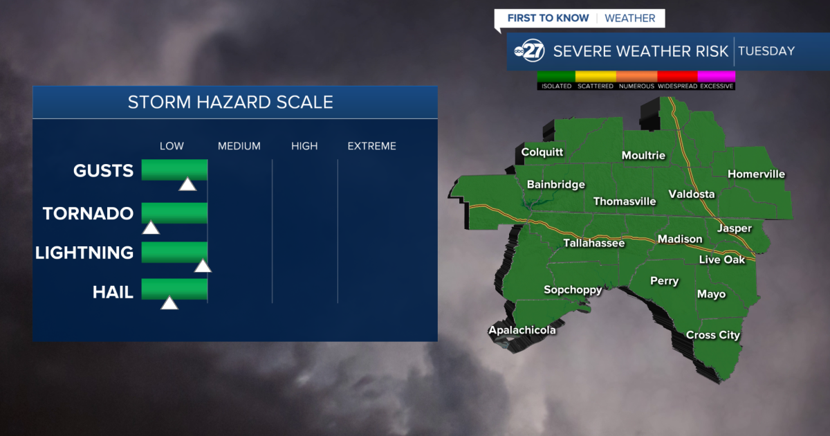 Storm Alert: A Marginal Risk For Severe Weather Issued
