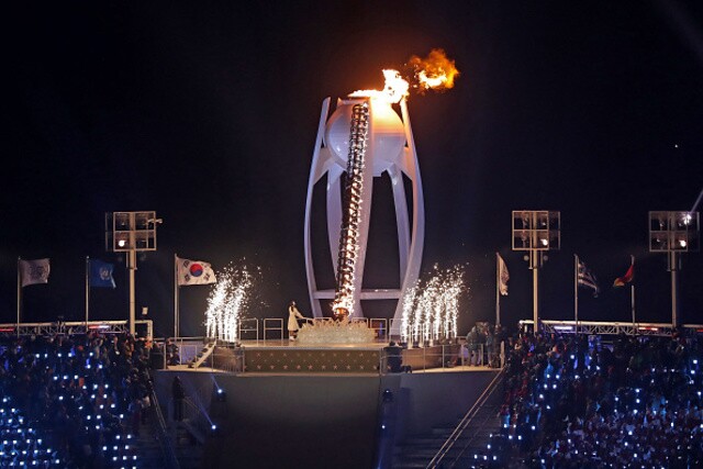 PHOTOS: Winter Olympics opening ceremony kicks off