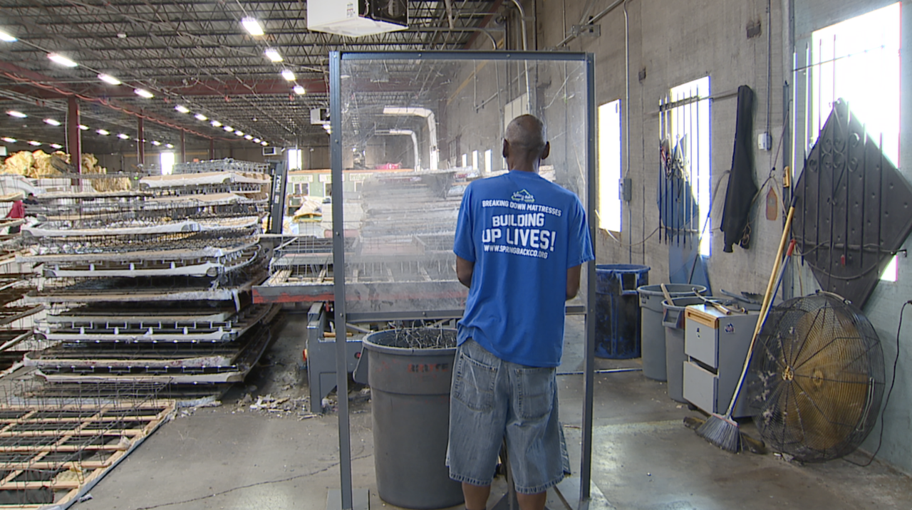 Spring Back Colorado Breaking Down Mattresses, Building Up Lives