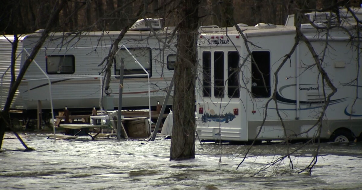 Hesperia officials monitor dam as flood watch extends