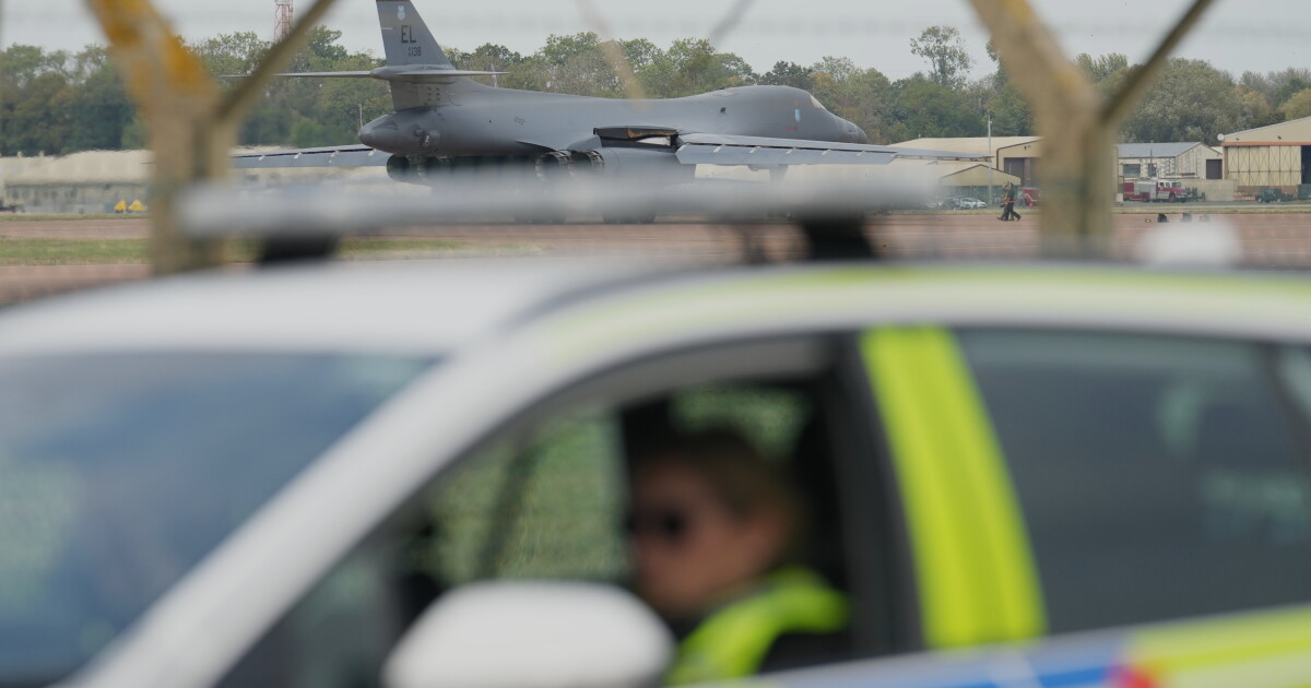 2 men charged with UK national security offenses over incident at US-run military base in England
