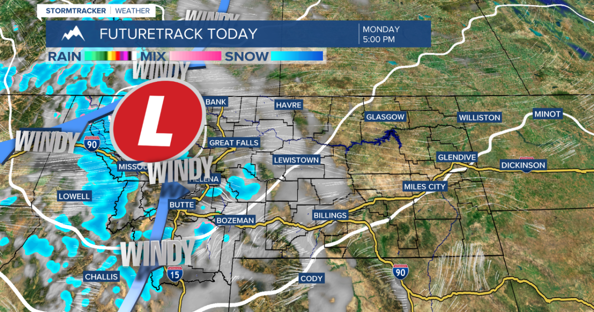 Breezy conditions continue and colder air spills in overnight