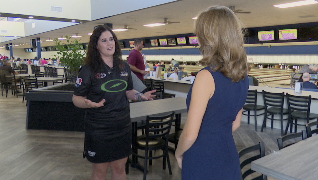 KGUN 9's Maria Staubs speaks with professional bowler Bryanna Coté
