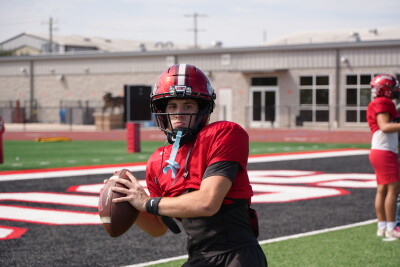 Three Rivers junior quarterback Paxton Soliz