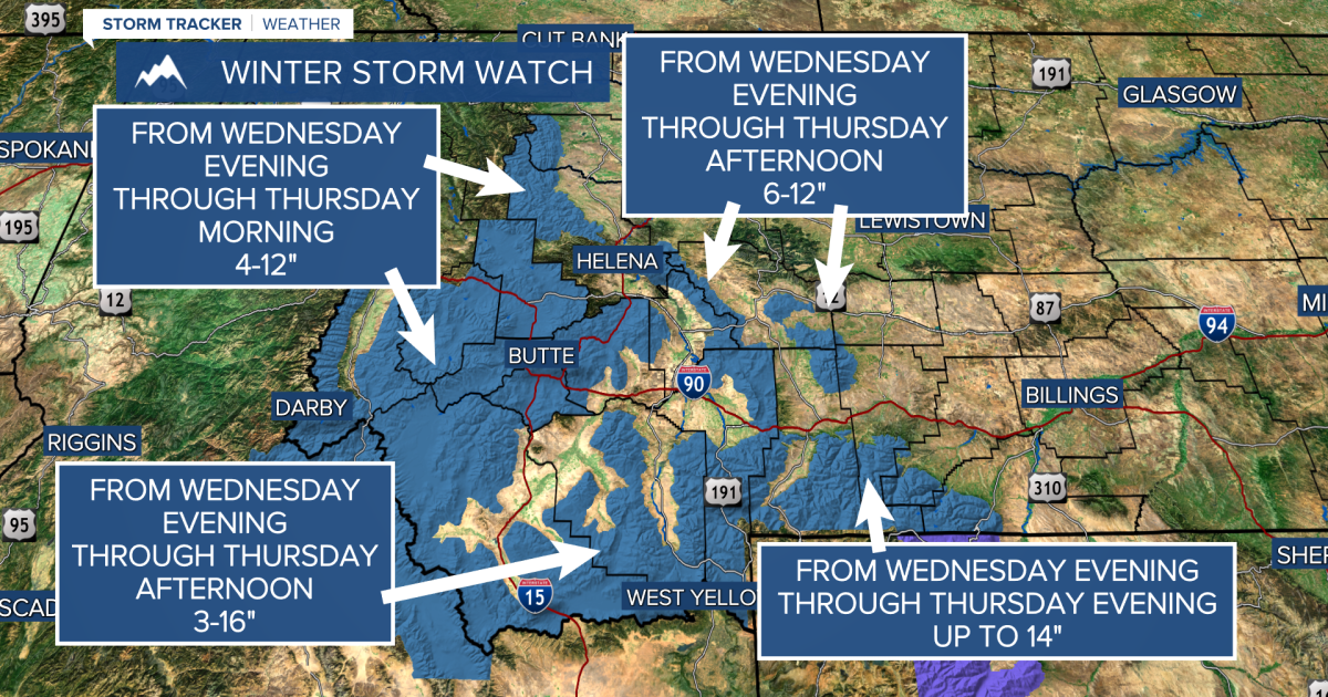 "Watching" the Potential for Heavy Mountain Snow Wednesday and Thursday