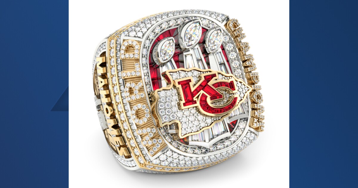 Kansas City Chiefs reveal Super Bowl LVII championship rings Thursday night