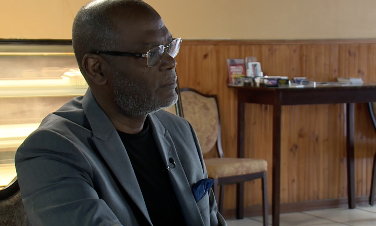 Pierre Leon explains how it is not safe for people in Haiti right now 03122024.png