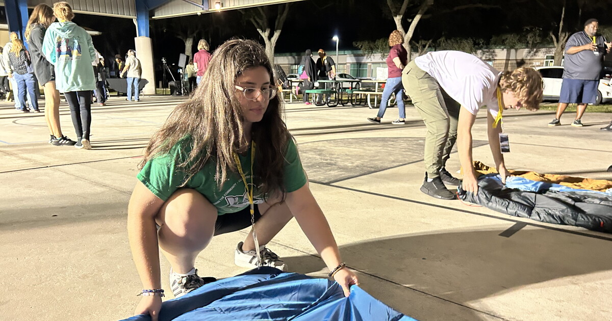 Hillsborough County students spend a night outside to experience homelessness - Vimarsana News