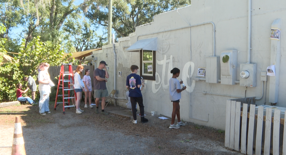 Mural in Seminole Heights