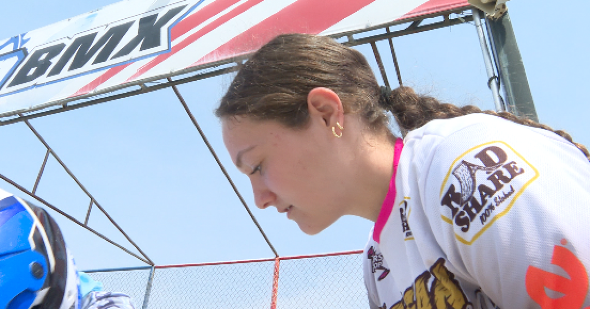'I love just riding my bike:' Hampton Roads teen preparing to take her BMX skills to the world stage