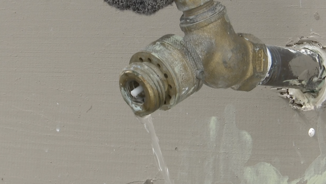 Winter freeze shuts down Marlin water plant, residents left with little water