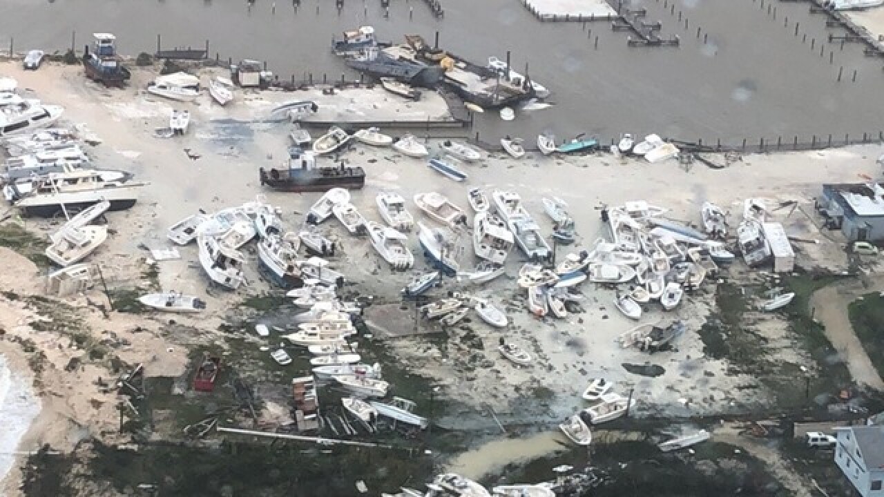 Pictures From U S Coast Guard Show Bahamas Devastation