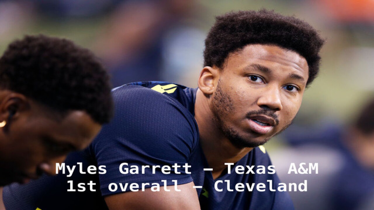 NFL Draft: Picks 1 through 32
