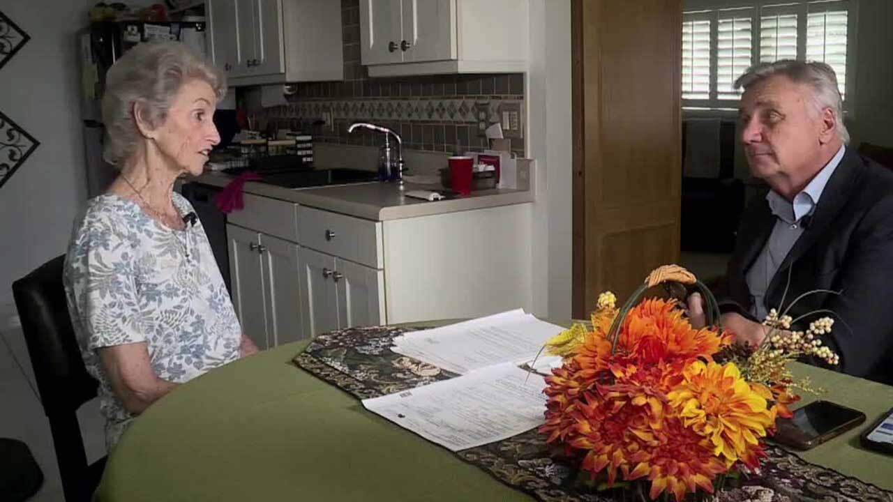 Doris Fiorenza of Delray Beach speaks to WPTV consumer reporter Matt Sczesny about her insurance troubles.