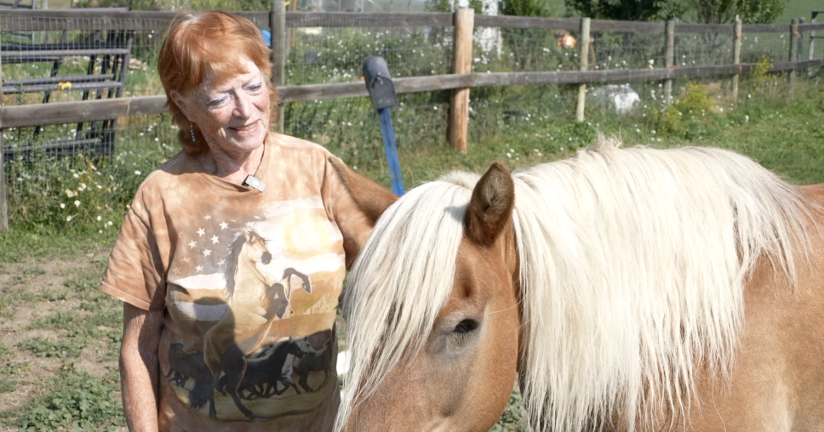 Q2 AOW: 75-year-old Montana woman returns to horses after near-fatal accident