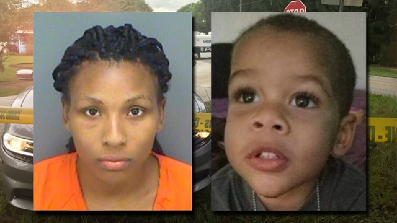 Mother of missing 2-year-old charged with murder