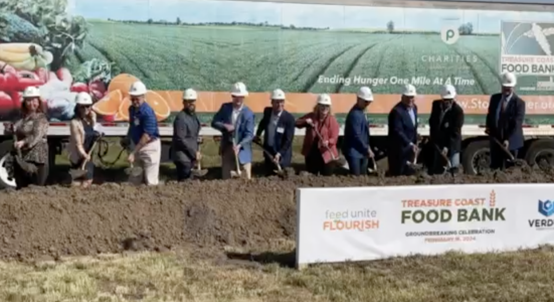 Treasure Coast Food Bank Groundbreaking on 02162024