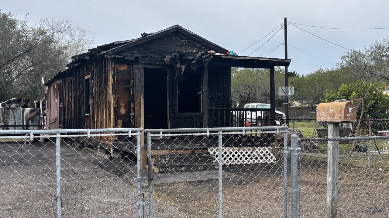 House fire on Mendoza Street 