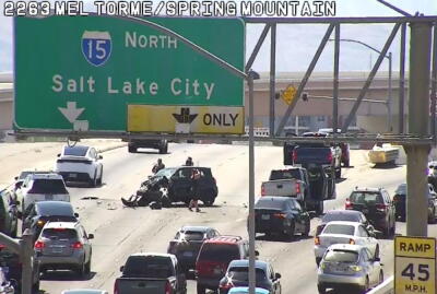 One person dead after multi-vehicle crash on Spring Mountain Rd near I-15