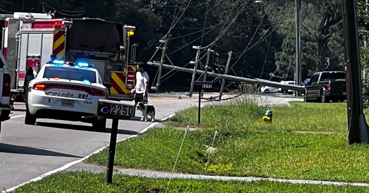 Crash leads to power outage in Virginia Beach, crews respond to scene - Vimarsana News