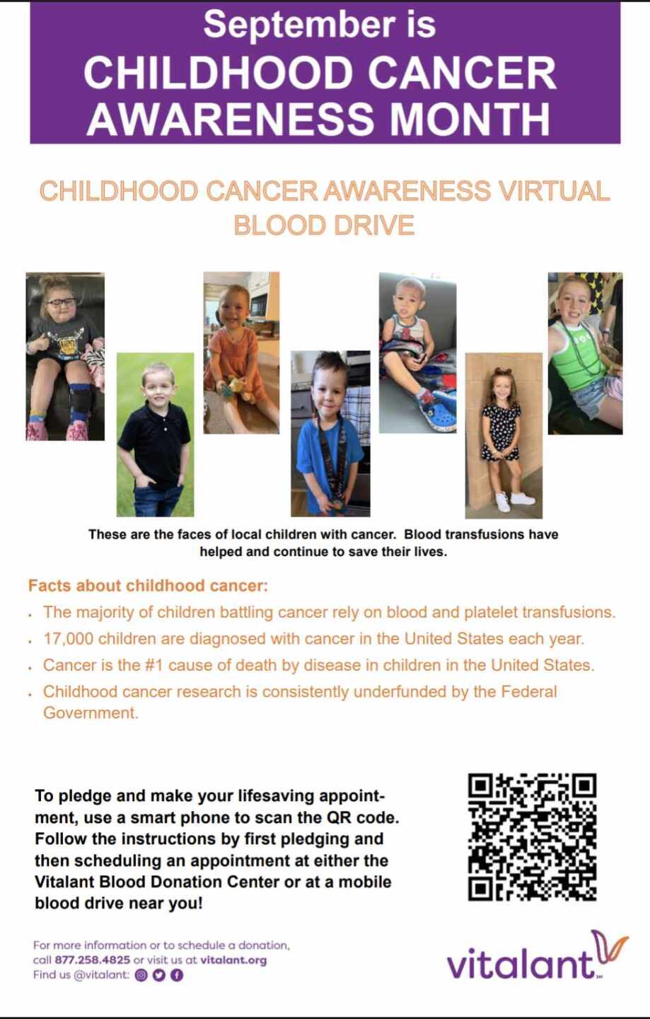 Virtual blood drive