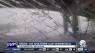 Snow, ice shatters Michigan driver's car windshield