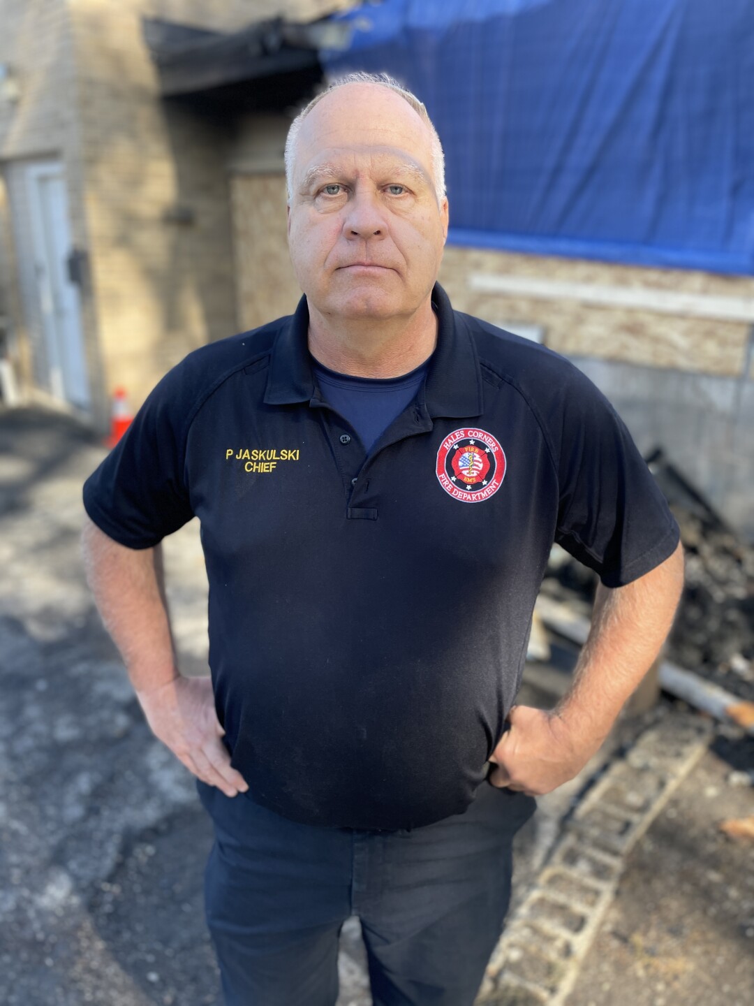 Chief Peter Jaskulski of the Hales Corners Fire Department 