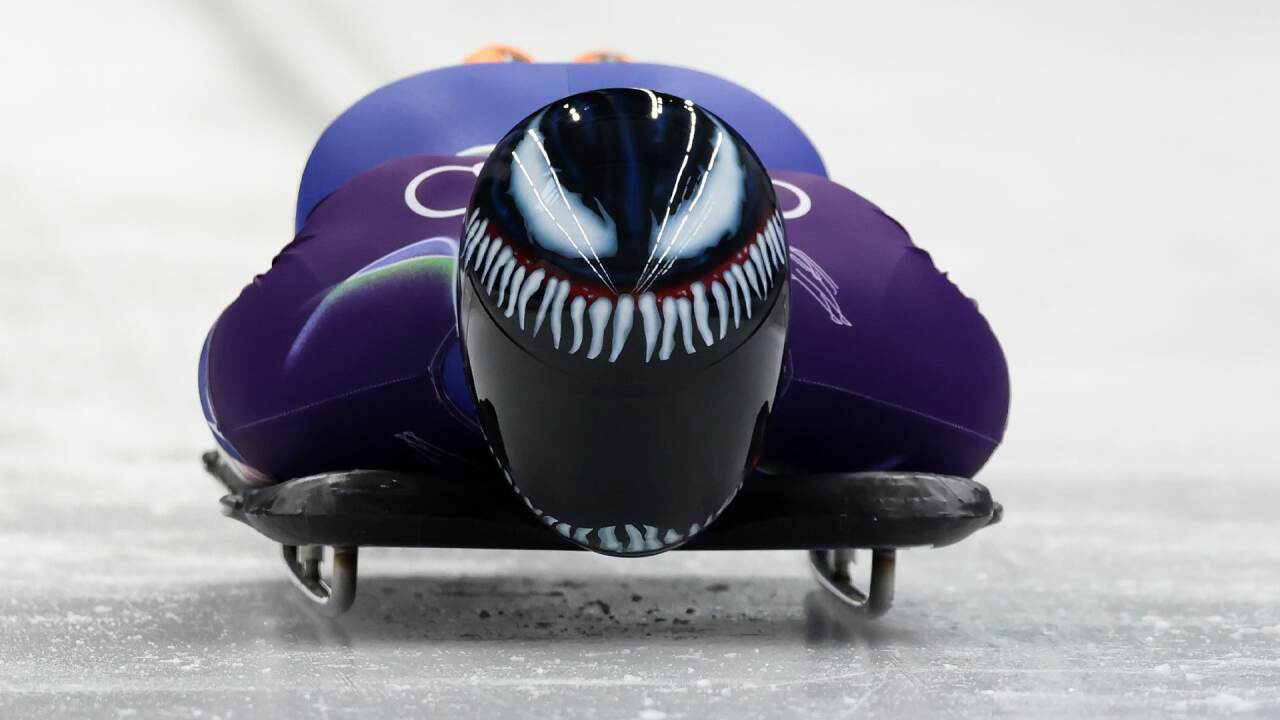 Best skeleton helmet art at the 2026 Milan Cortina Olympics