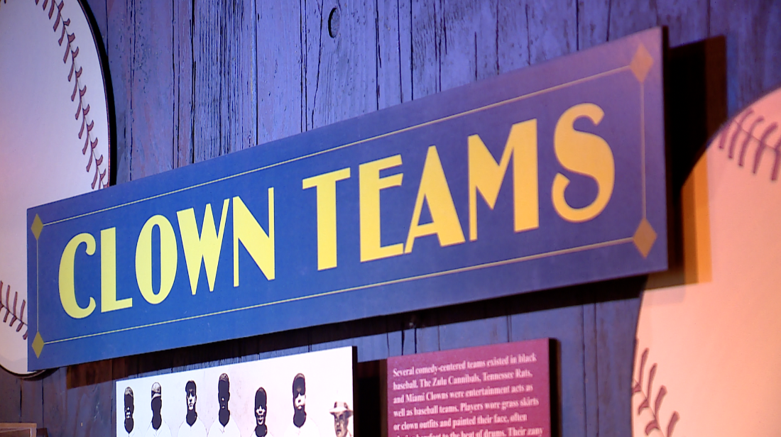 Indianapolis Clowns exhibit