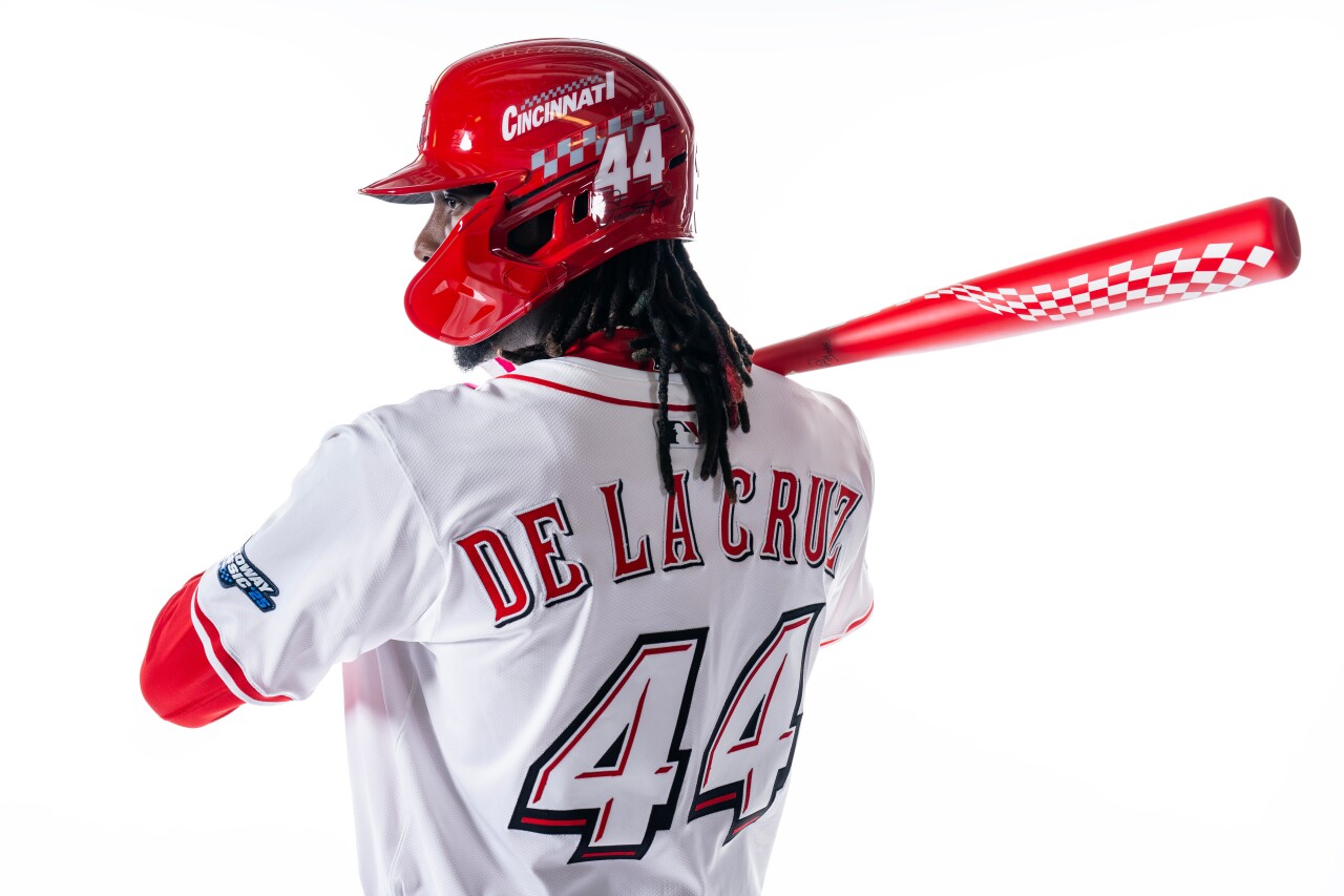 MLB Speedway Classic uniform shoot