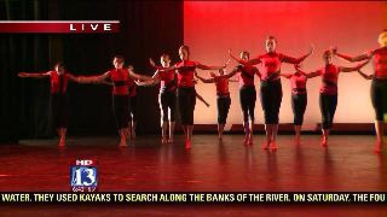 High school dance company shows off their moves
