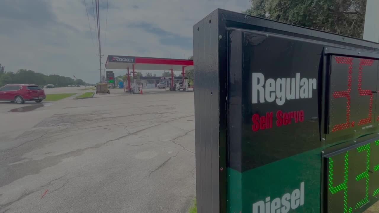 Rocket Fuel gas station in Fort Pierce where fatal shooting occurred, Aug. 24, 2023