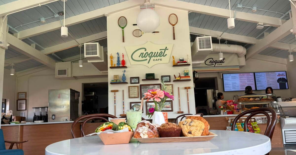 Centennial Park's first full-service food spot, Croquet Cafe, opens this weekend in Nashville