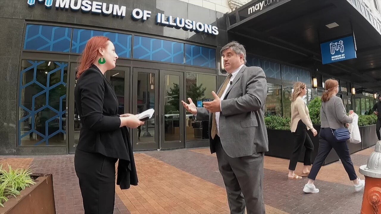 Michael Deemer of Downtown Cleveland Inc. talks to News 5's Michelle Jarboe.